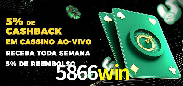 Promoções do cassino ao Vivo 5866win